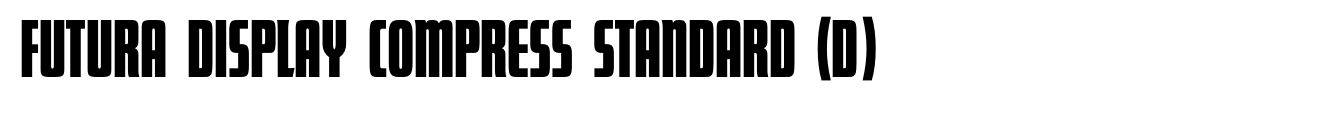 Futura Display Compress Standard (d)